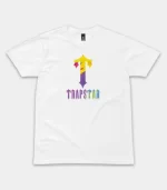 Trapstar Merch Fire T-For Bianca Logo Maglia